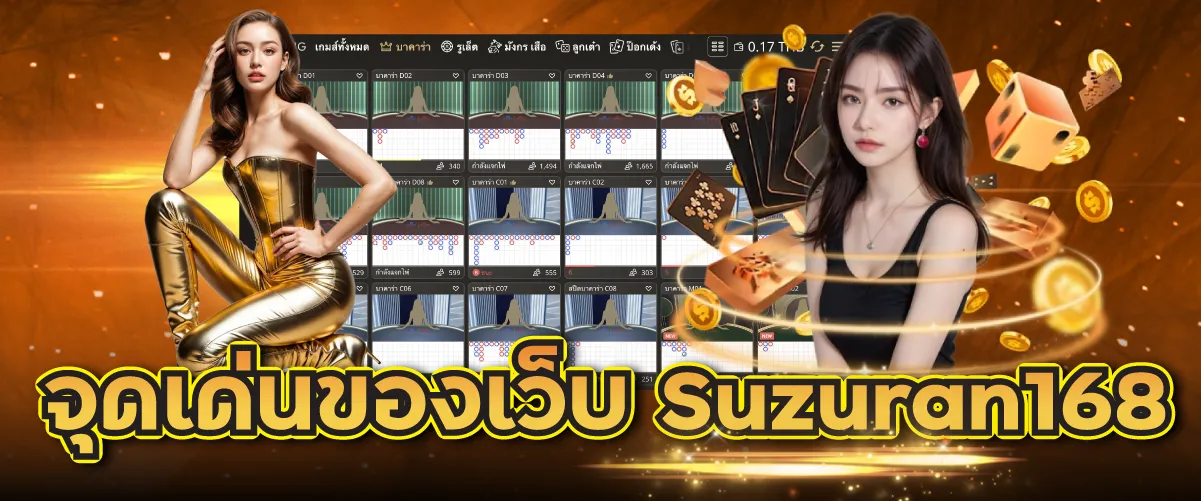 จุดเด่นของเว็บ Suzuran168